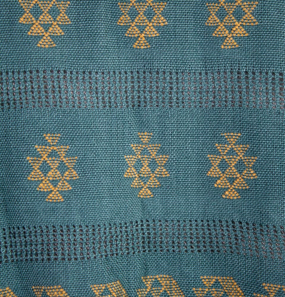Blue aqua textil