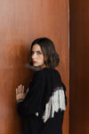 Woman wearing Chaac Blazer Monstera Collective