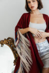 Cape handmade in Mexico artisanal fashion sustainable fabrics